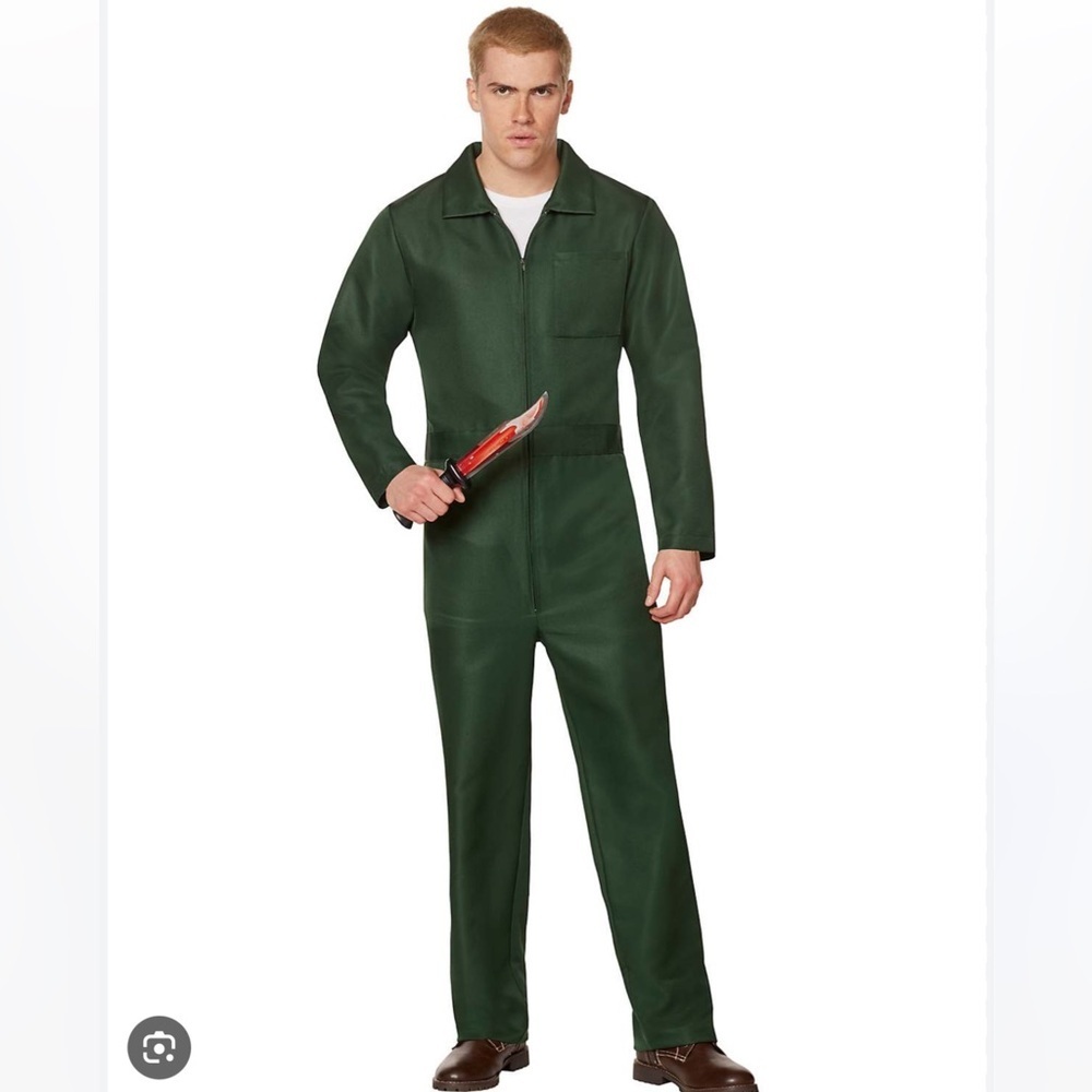 SPIRIT HALLOWEEN costume Green Jumpsuit  plus size